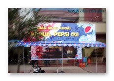 Gian hàng tết Pepsi