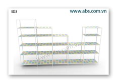 SD3 - Kệ bậc thang 5 bậc