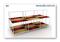 SD5 - Kệ bậc thang 2 mặt