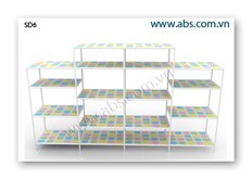 SD6 - Kệ bậc thang 2 mặt