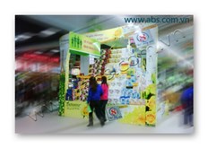 Trang trí quầy Enchanter BigC